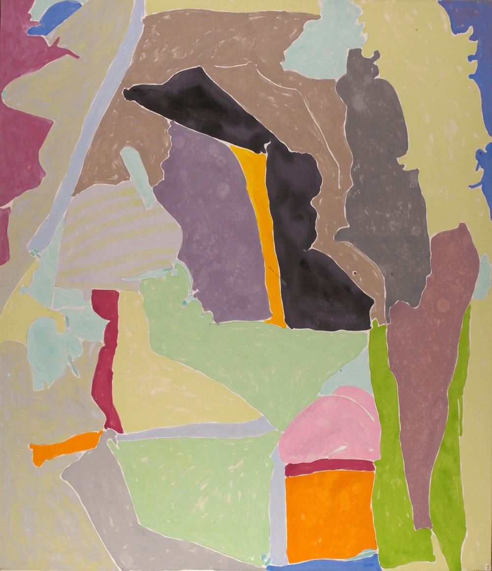 Jack Roth Untitled, 1976 acrylic on canvas 80 &times; 69 inches