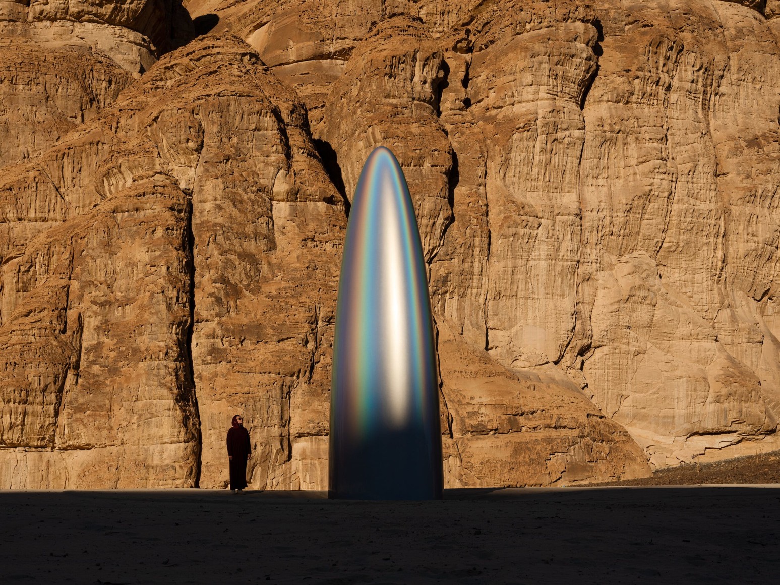 Gisela Colon  THE FUTURE IS NOW, 2020  DESERT X ALULA  ALULA, SAUDI ARABIA  Images credit: Lance Gerber Studio