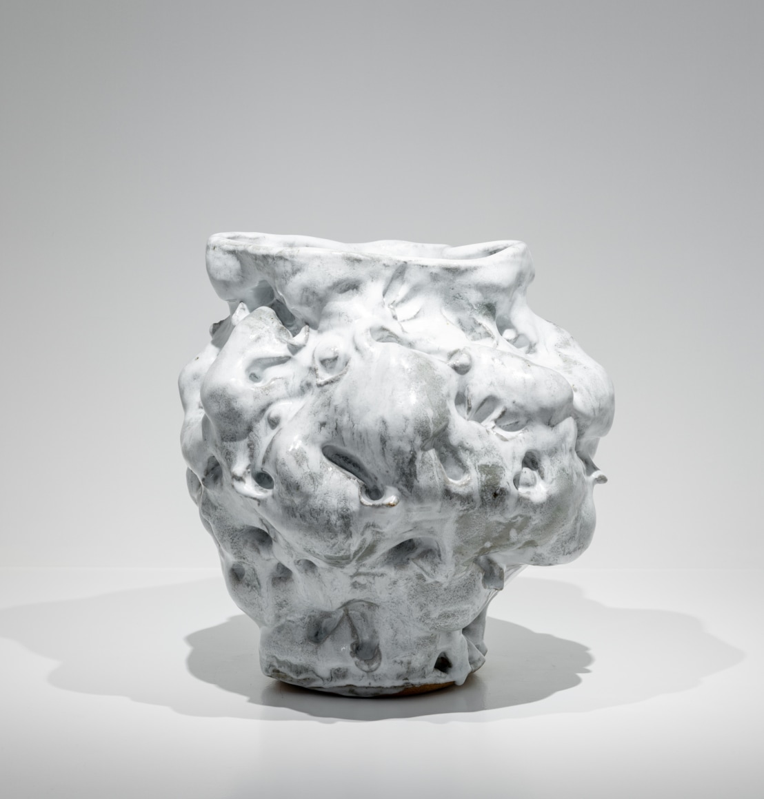 Donna Green  Cumulus, 2018  stoneware, slip, and glazes  15 x 14 x 15 inches