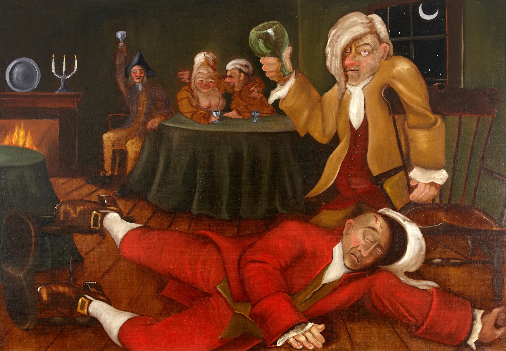 A Midnight Modern Conversation (An Altercation)