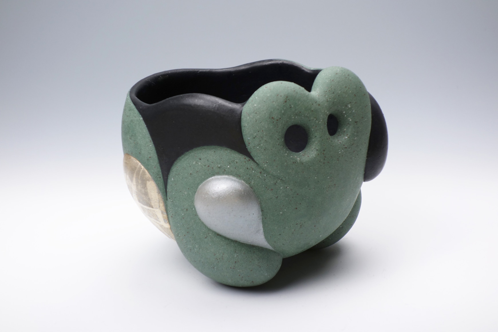 Takemura Yuri&nbsp;(b. 1980), Wan &quot;Kaihō&quot;: Teabowl, &quot;Ascetic（Ninja) on the thousand-day walk through the mountains&quot;