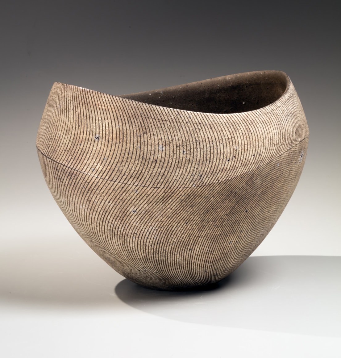 Ash-coated Vessel with Silver-slip, 2017