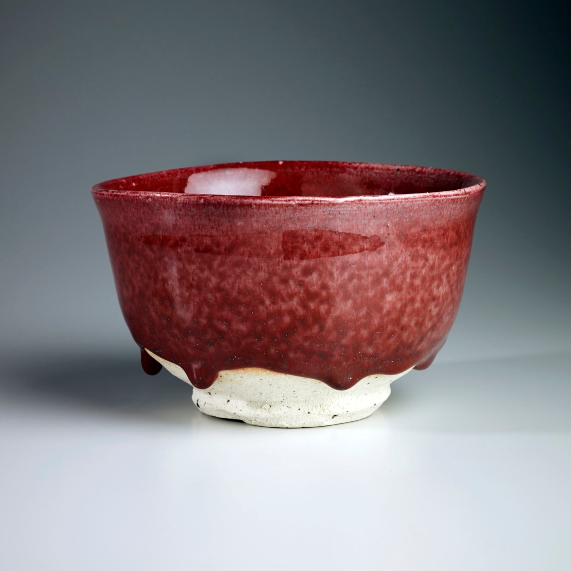Shinsha (copper red)-glazed teabowl &nbsp;, 2016
