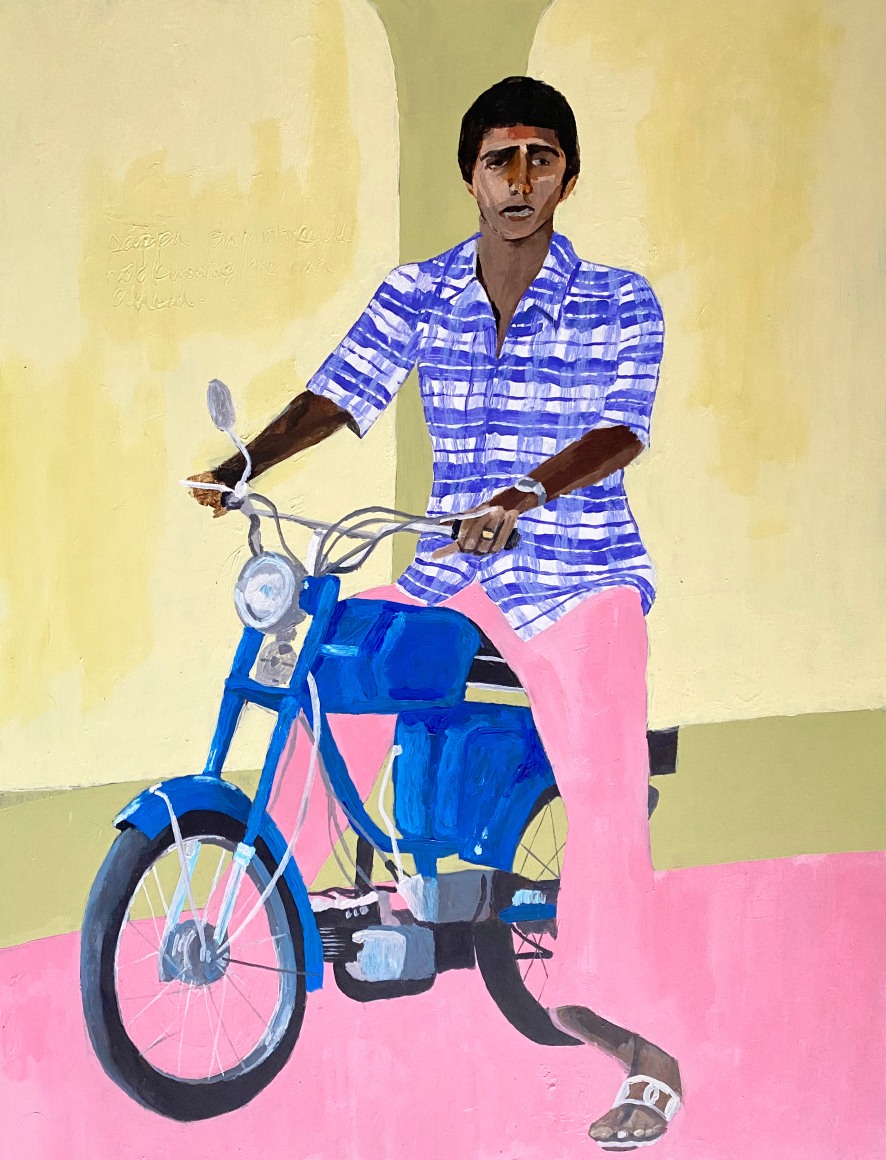 Jay in Pink, Not Knowing the Road Ahead
