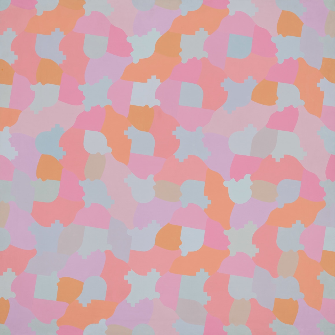 Untitled, 1978 Acrylic on canvas 49 x 49 inches