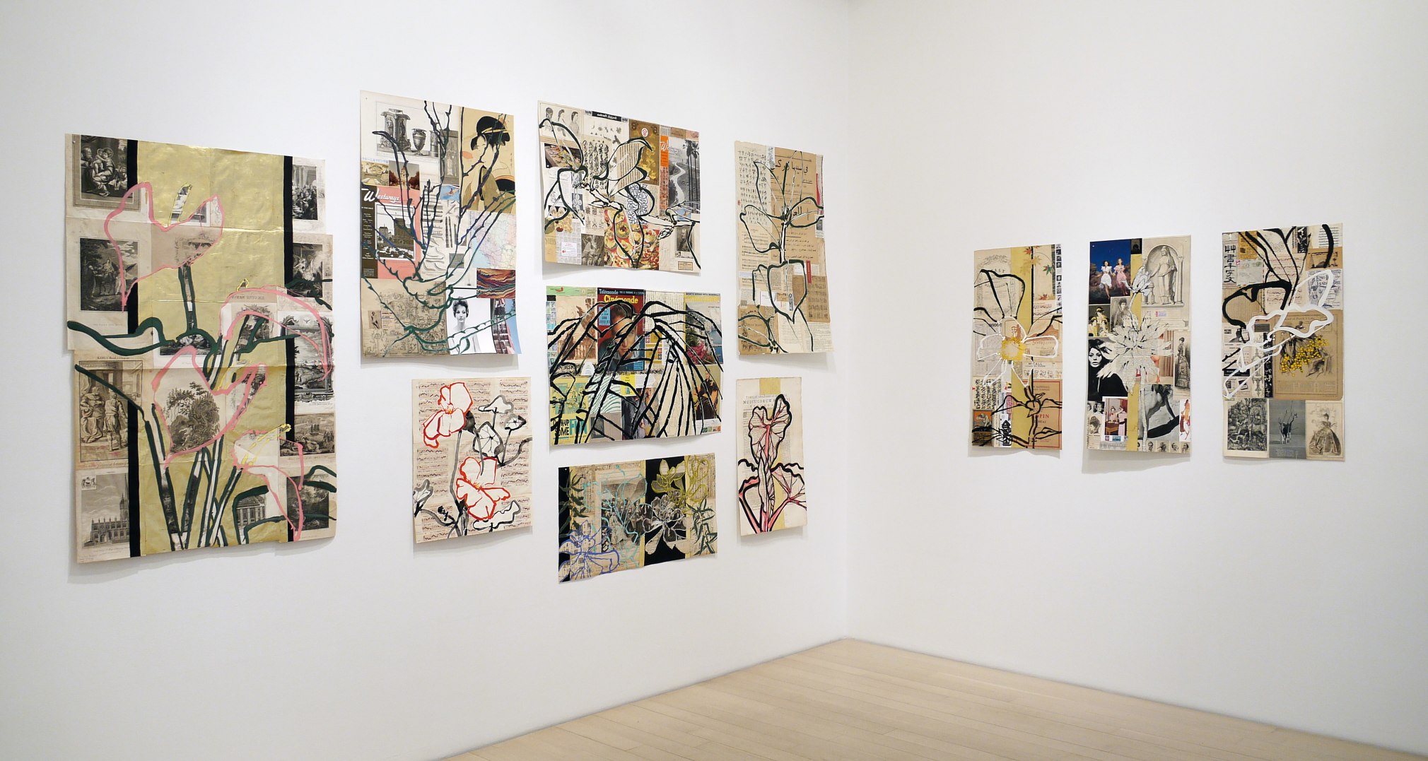 Installation view of&nbsp;Robert Kushner; Portraits &amp;amp; Perennials, 2017.