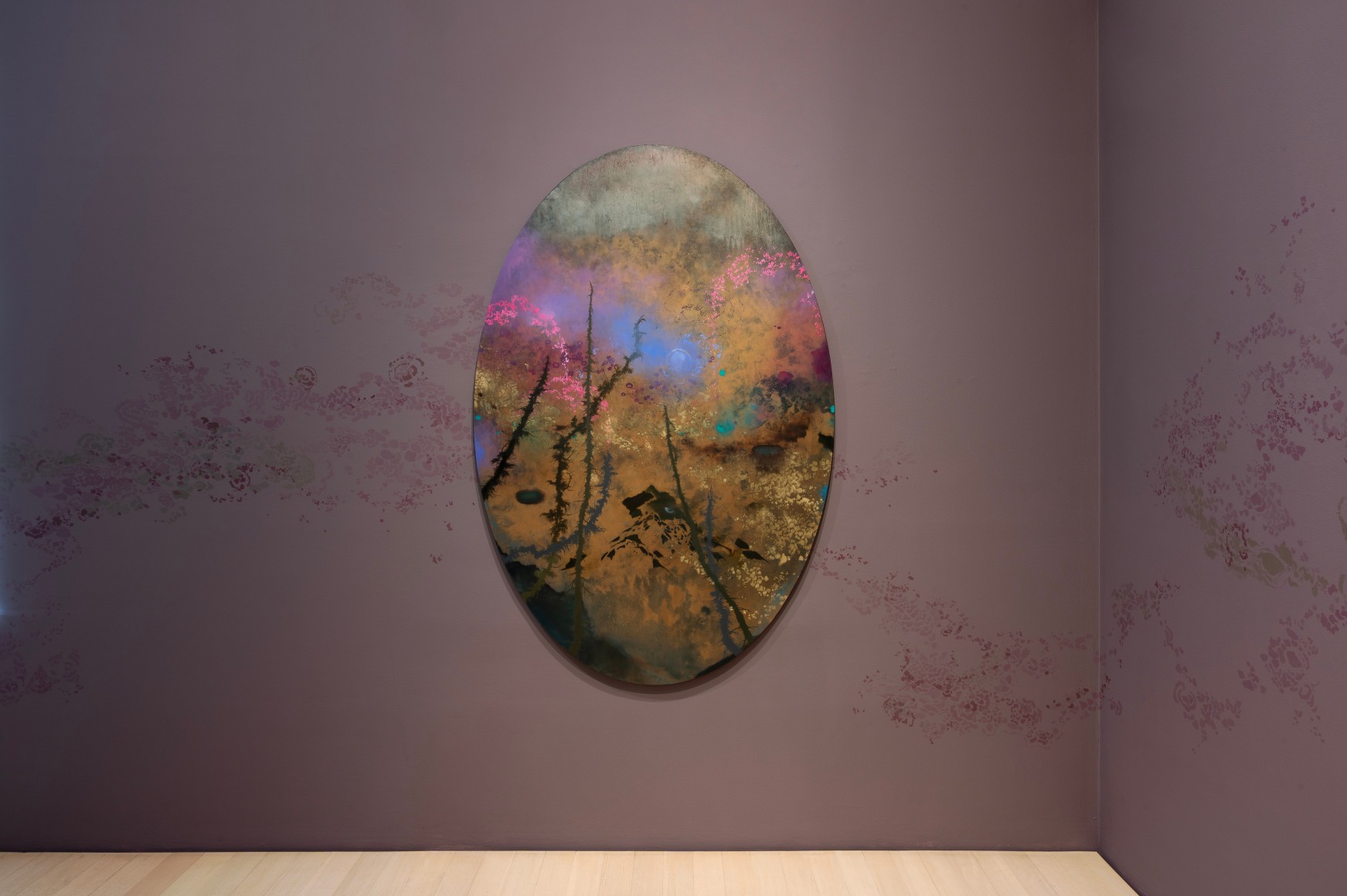 Installation view of Darren Waterston: Works and Days