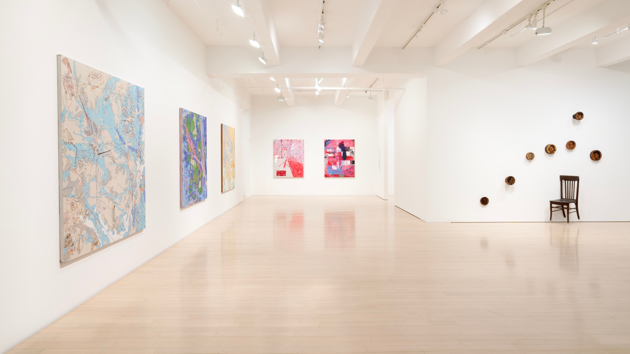 Installation view of &quot;Interlayered&quot;