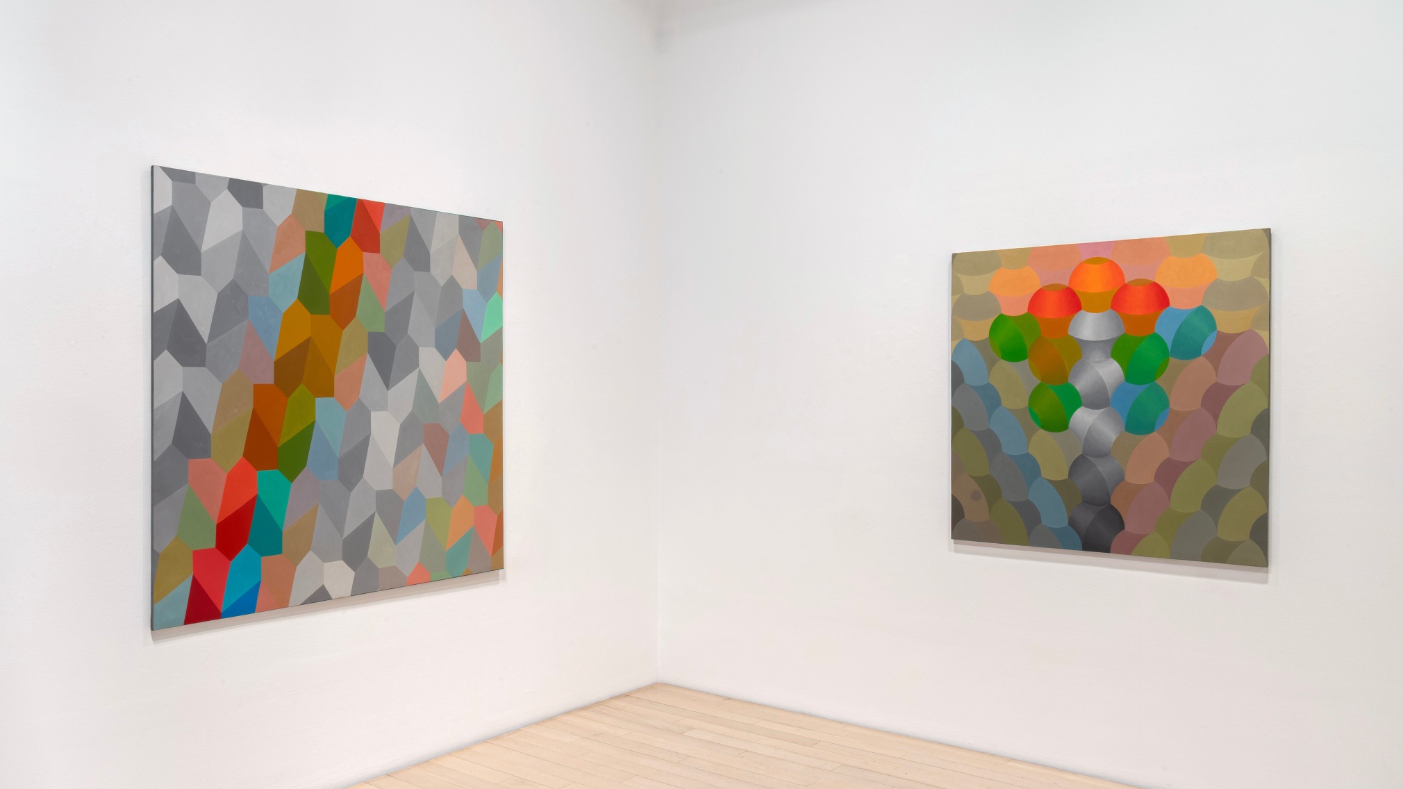 Installation view of &quot;George Woodman: A Democracy of Parts&quot;