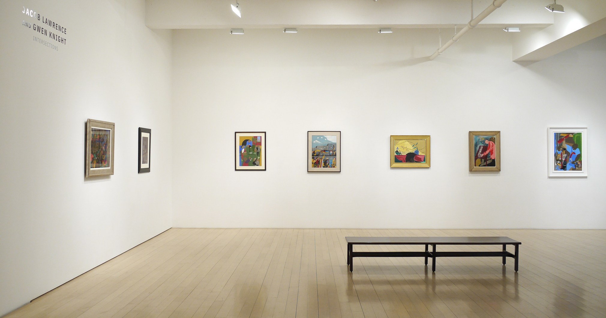 Jacob Lawrence &amp; Gwen Knight: Intersections