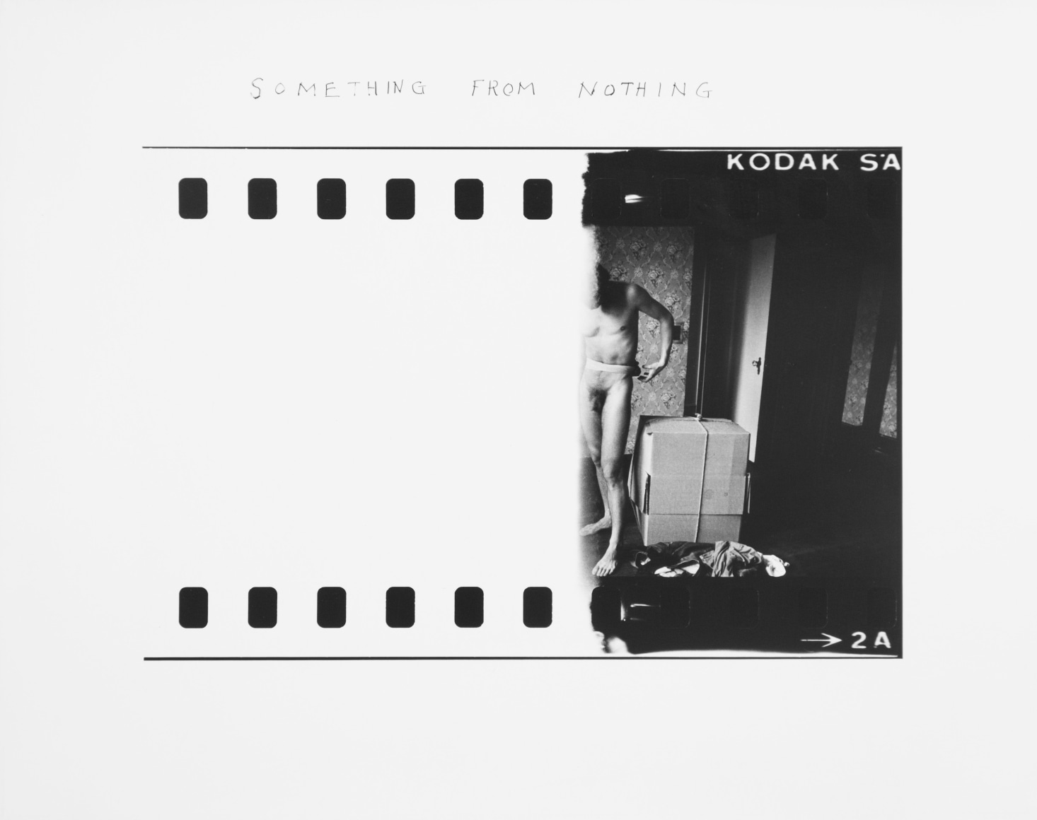 Something From Nothing, 1980s Gelatin silver print 6 &frac34; x 10 inches (image); 11 x 14 inches (paper)