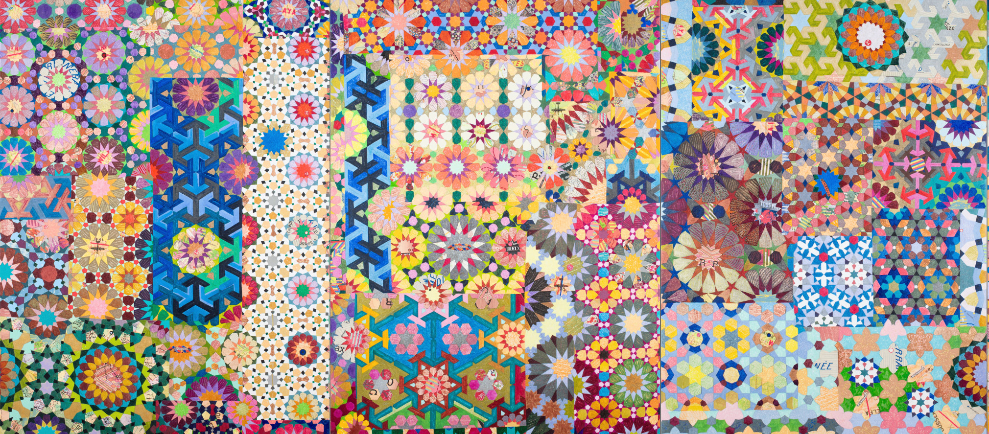 Joyce Kozloff If I Were a Botanist: The Journey II, 2014