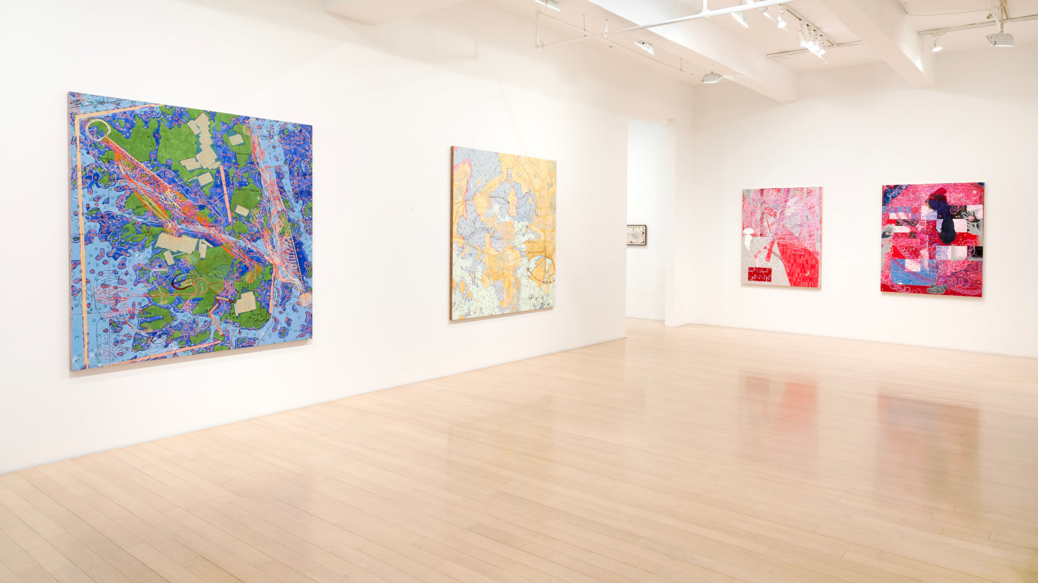 Installation view of &quot;Interlayered&quot;