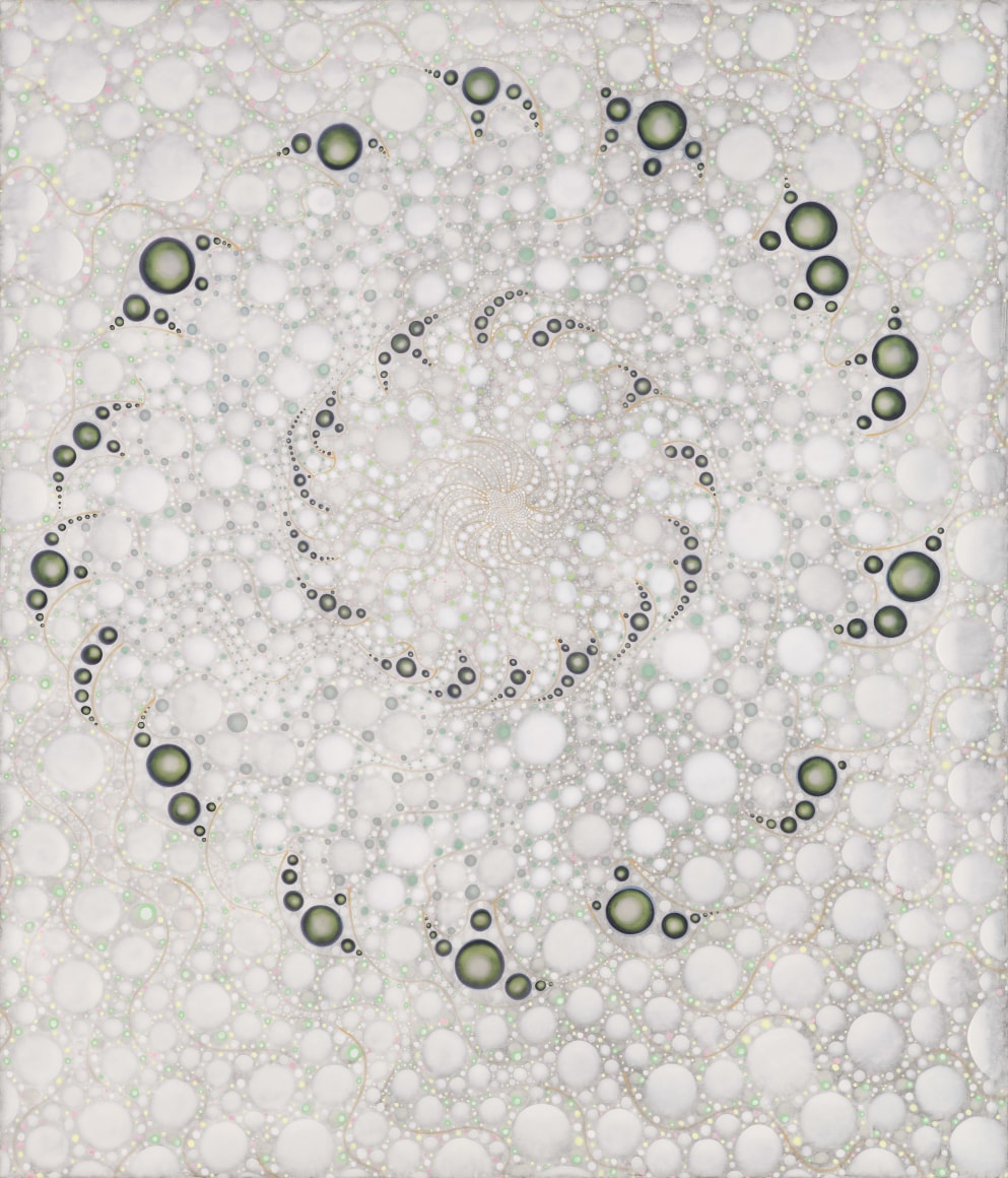 White Out II, 2009 Acrylic on canvas 42 x 36 inches