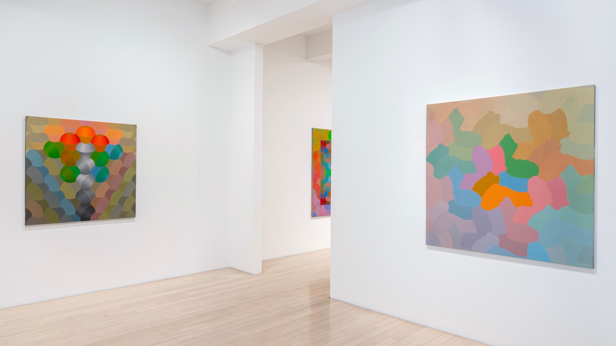 Installation view of &quot;George Woodman: A Democracy of Parts&quot;