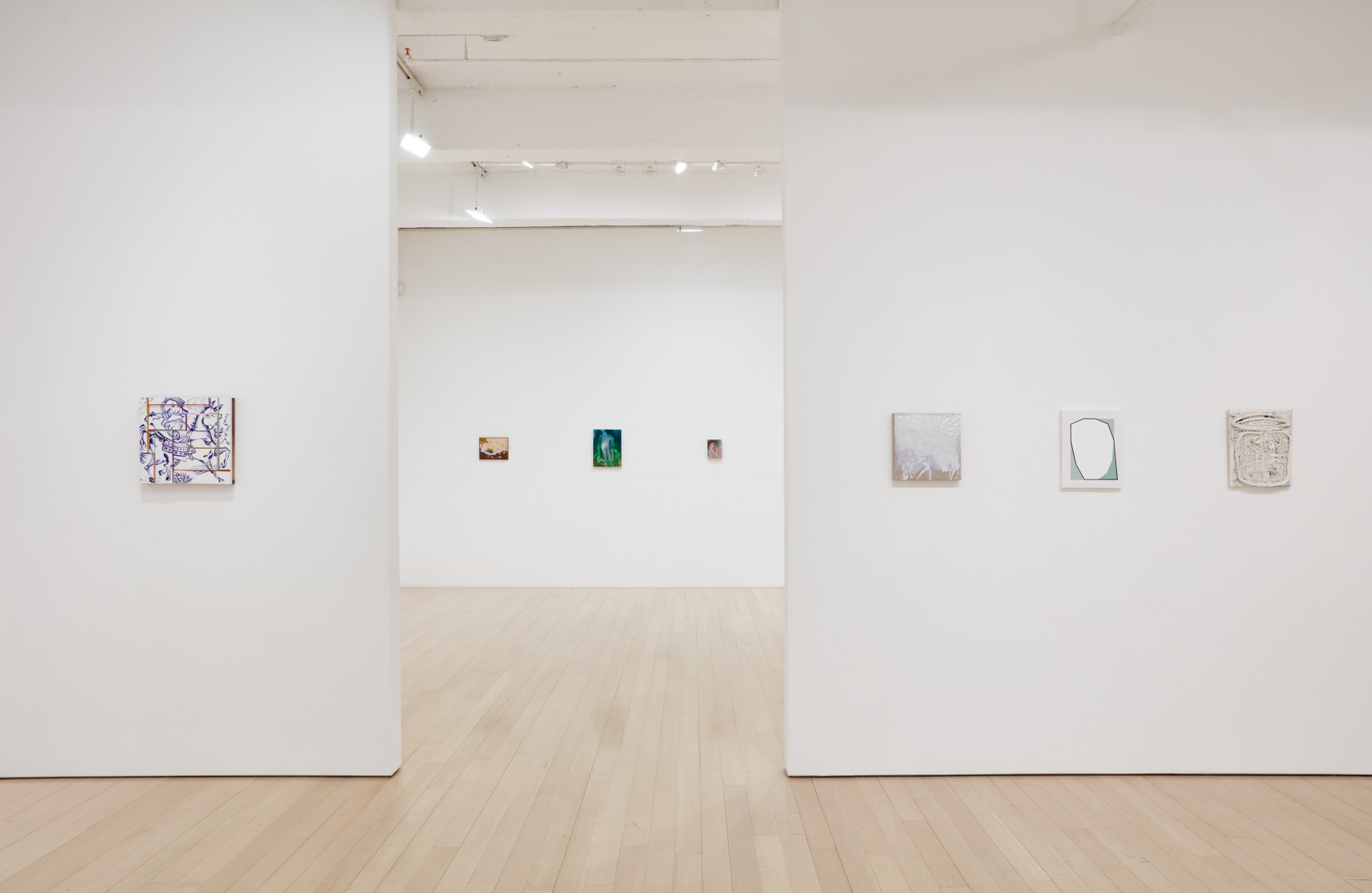 Installation view of &quot;Come a Little Closer&quot;