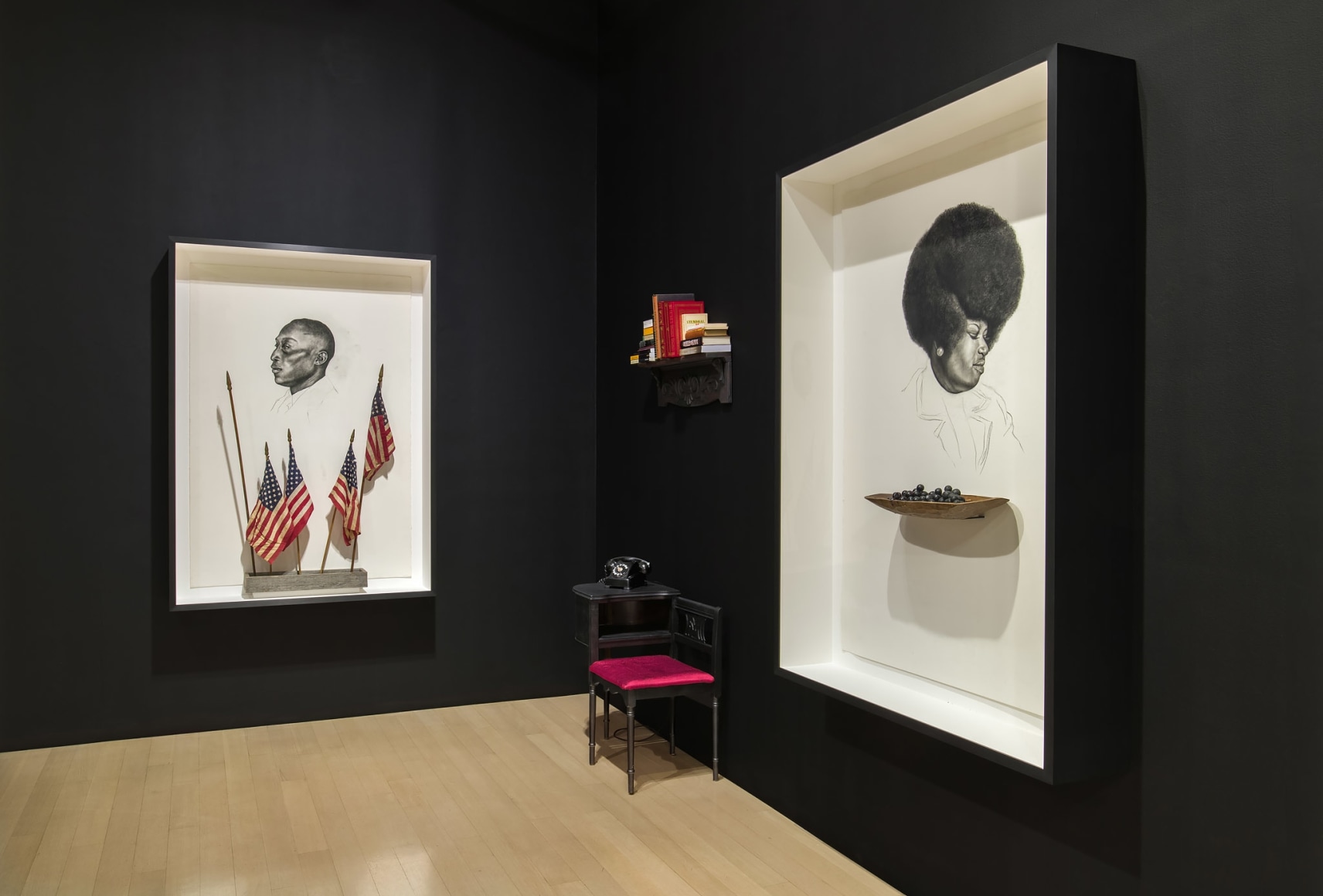 Whitfield Lovell: Le Rouge et Le Noir