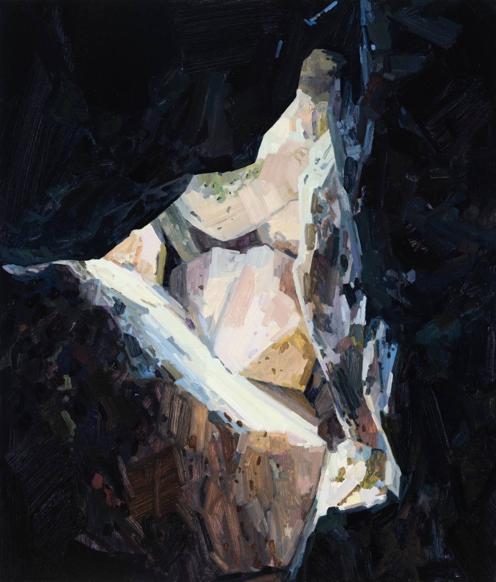 Cave, 2023 Oil on canvas 42 x 36 inches