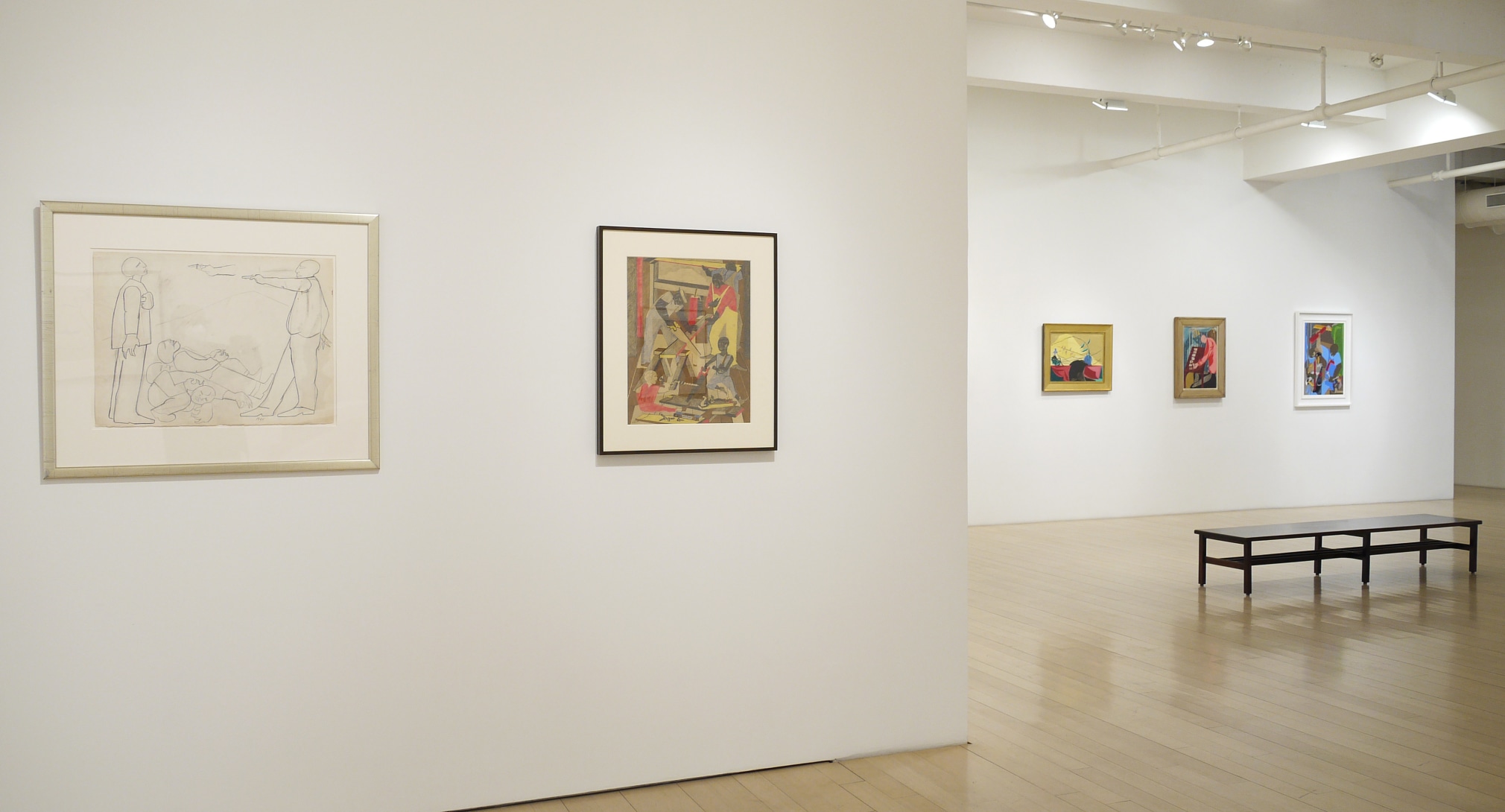Jacob Lawrence &amp; Gwen Knight: Intersections