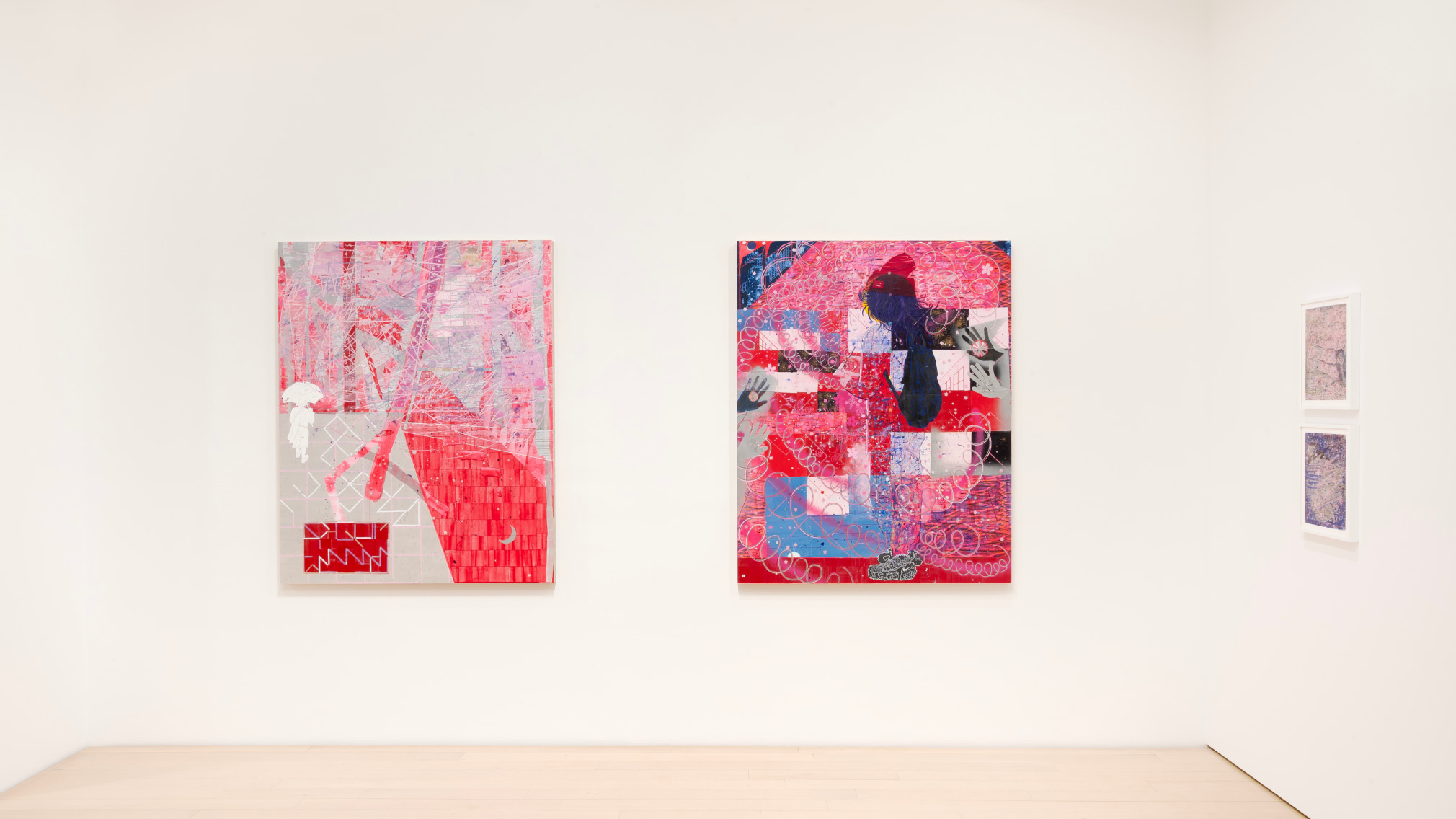 Installation view of &quot;Interlayered&quot;