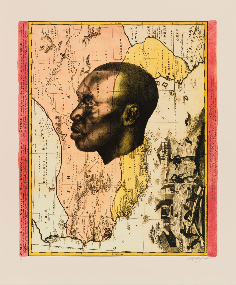 Whitfield Lovell, Wayfarer V. Pigment print on Moab Entrada Natural Paper, 28 5/8 x 23 3/4 inches