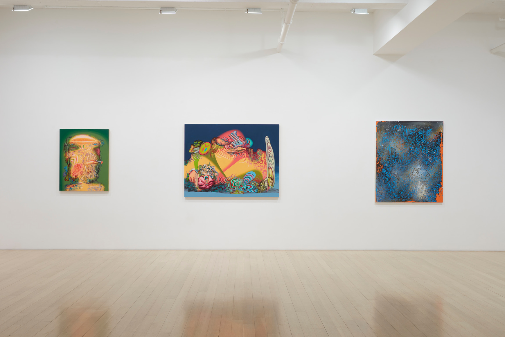 Installation view of ASKEW