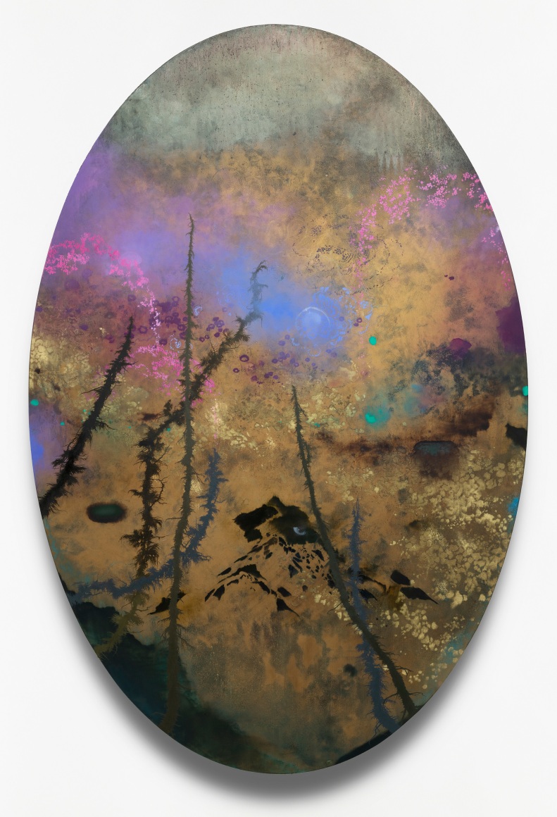 The Wanderer, 2025 Oil on canvas mounted on wood panel 72 x 48 inches