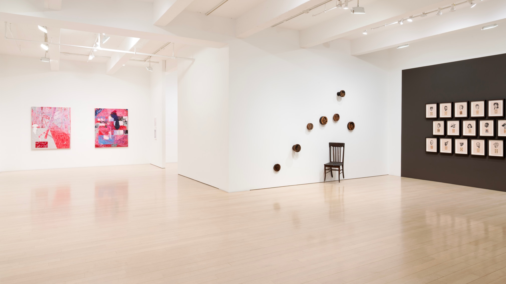 Installation view of &quot;Interlayered&quot;