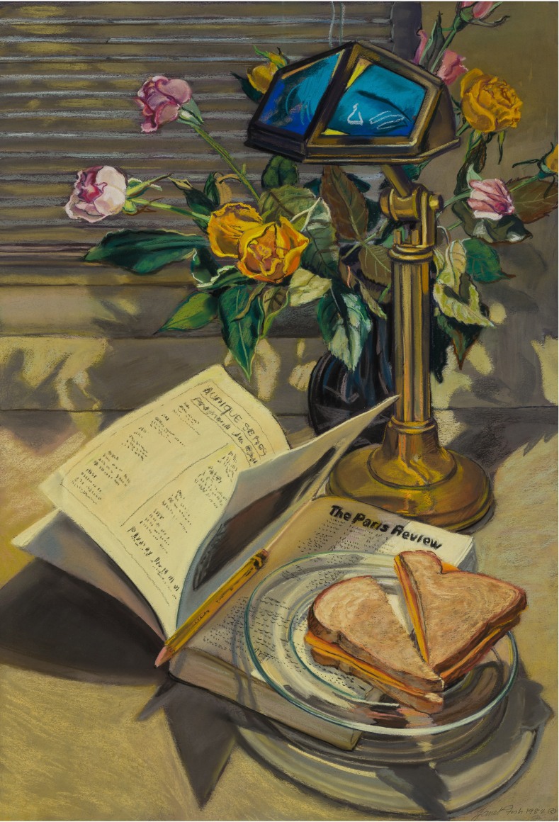 Cheese Sandwich, 1984. Pastel on paper, 38 1/2 x 26 1/2 inches