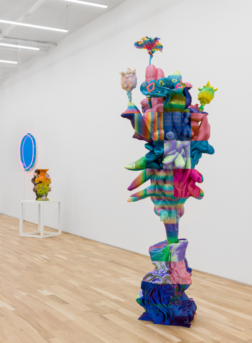 Installation view of Banshees Remix