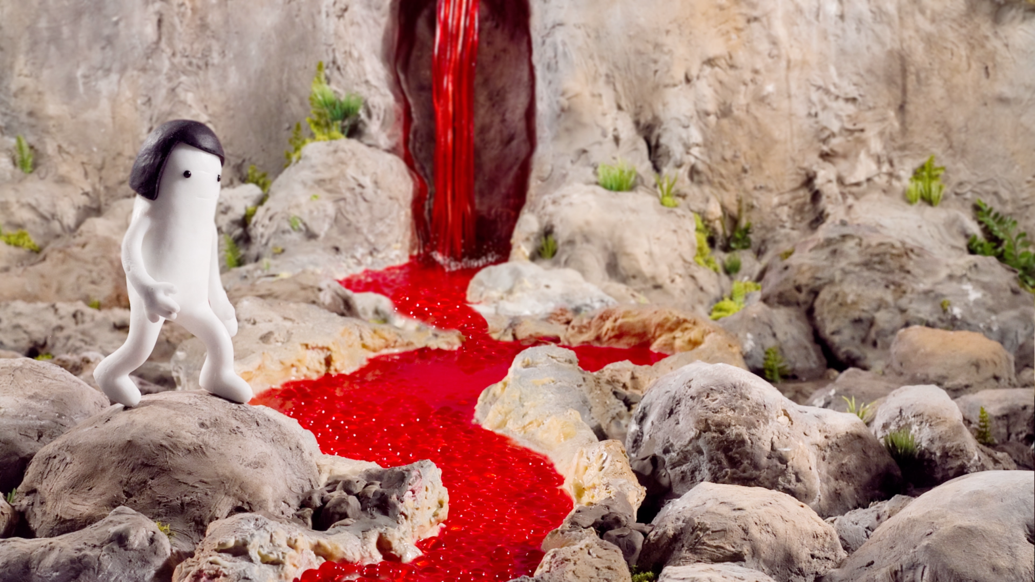 Still from video by Kirsten Lepore