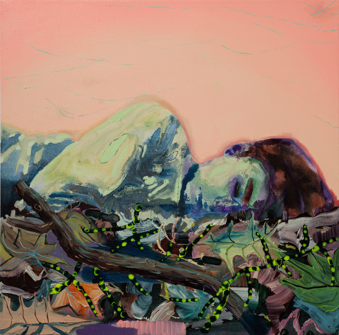 Painting by Melanie Daniel