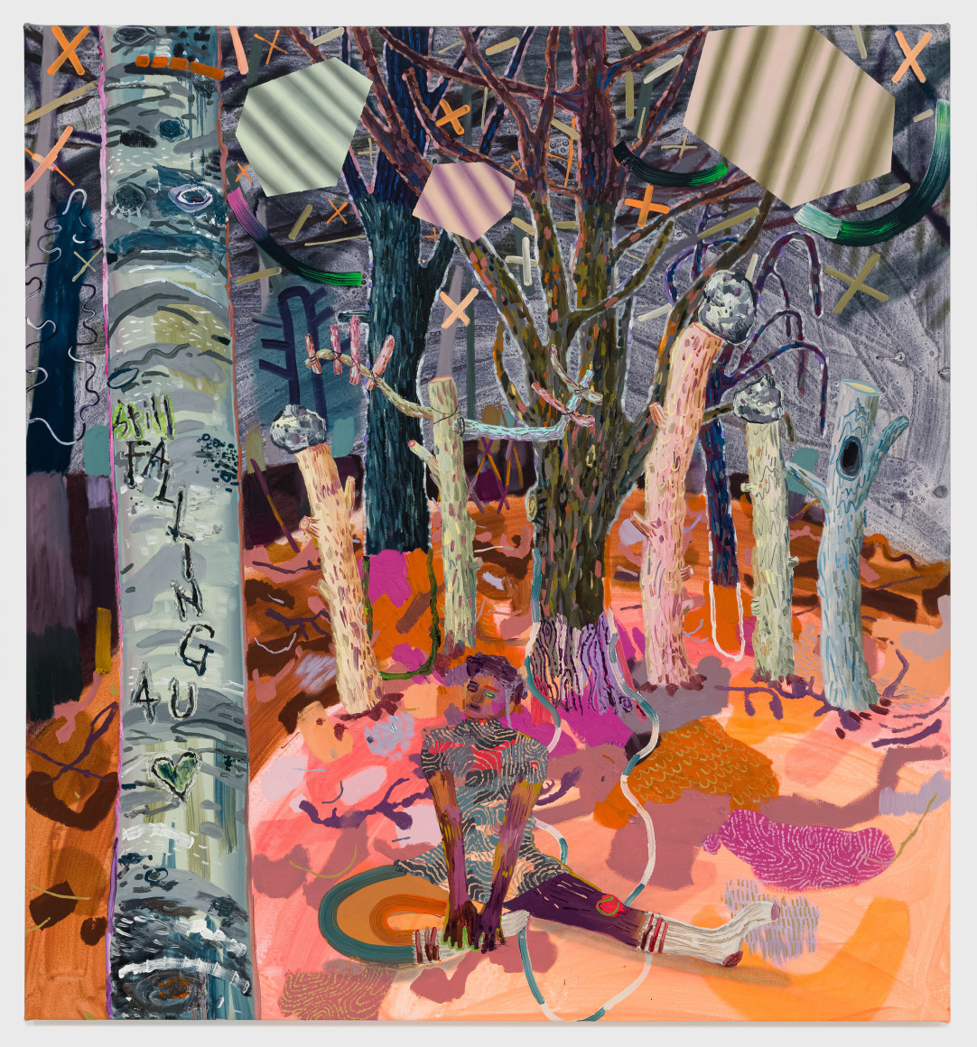 Painting on canvas by Melanie Daniel