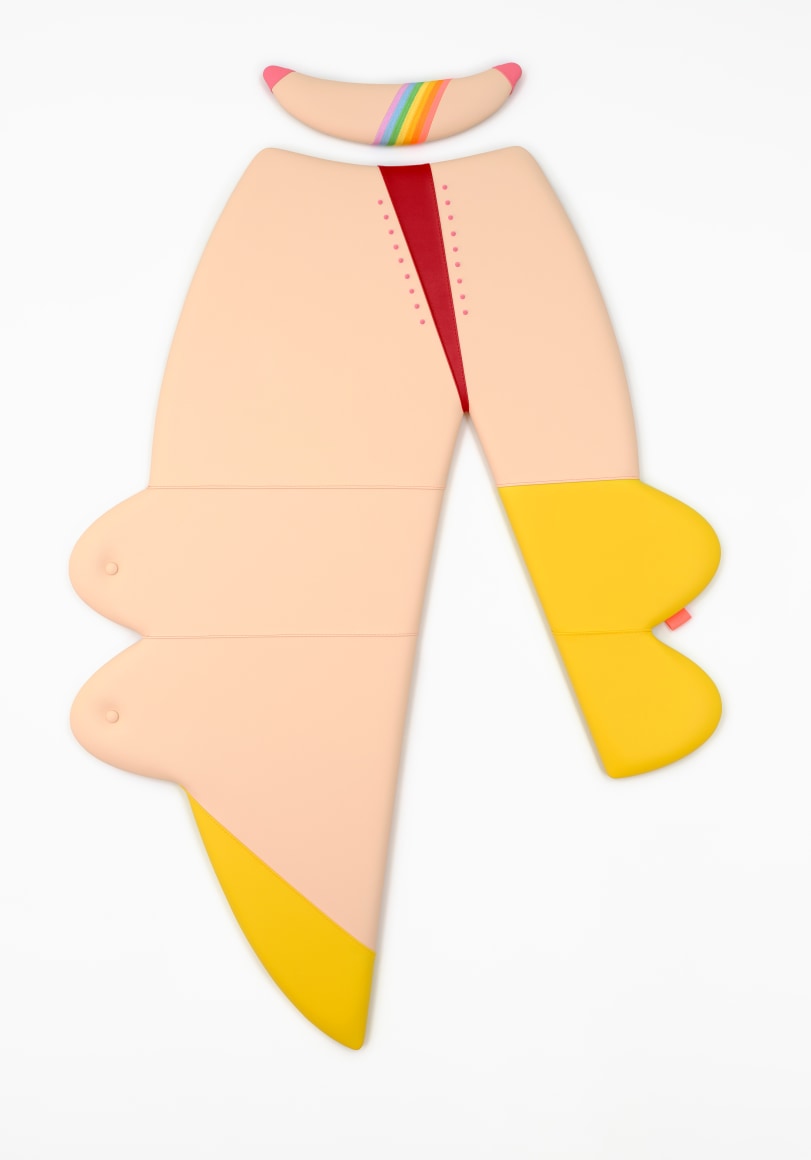 Vinyl sculpture by Trish Tillman