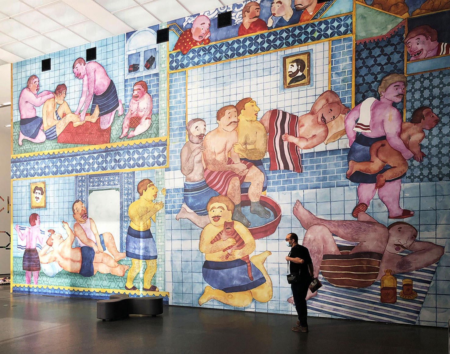 painting by Orkideh Torabi