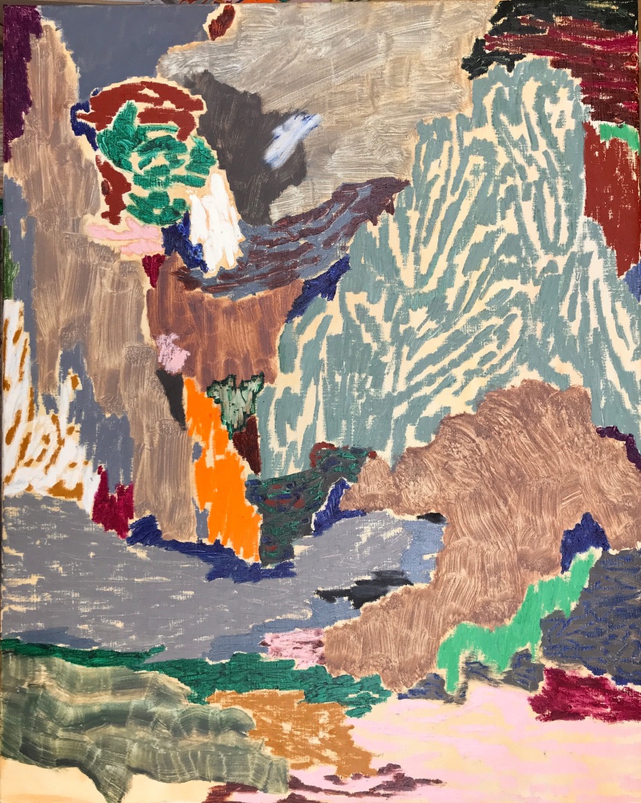 Painting by Gu&eth;mundur Thoroddsen