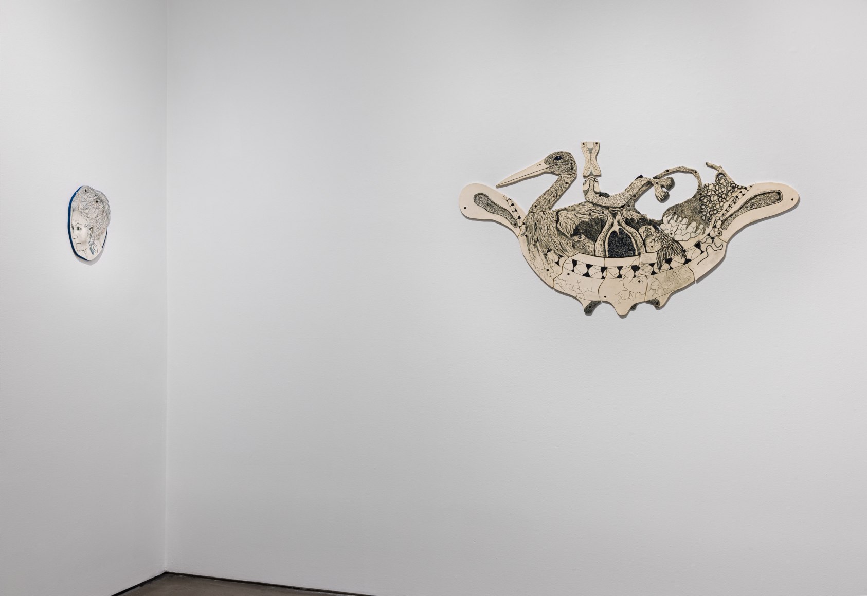 Installation view of Gabriela Vainsencher: "Epic, Heroic, Ordinary"