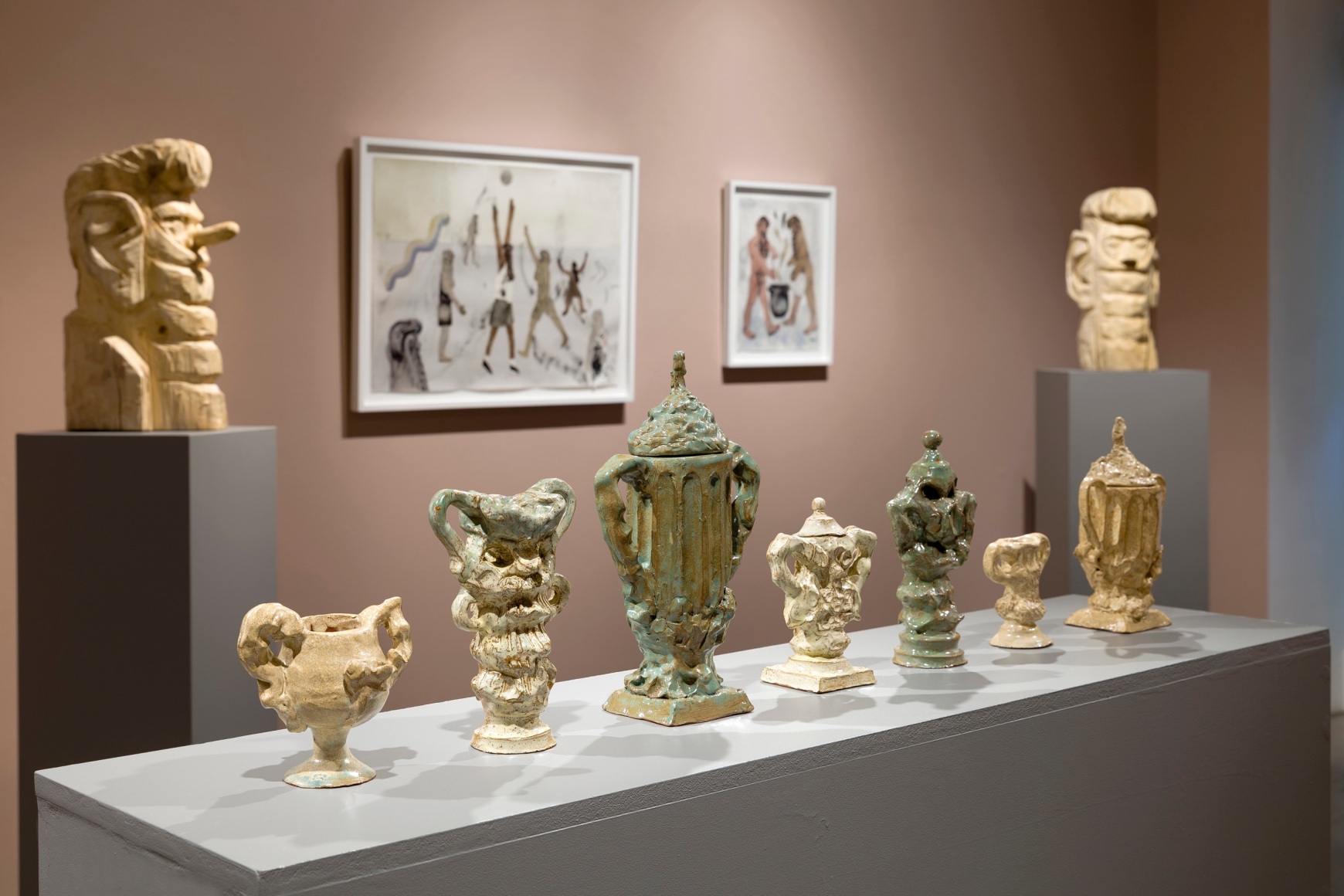 installation of works by Gudmundur Thoroddsen