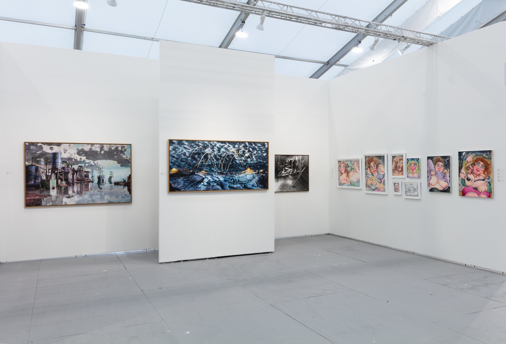 UNTITLED Miami booth installation