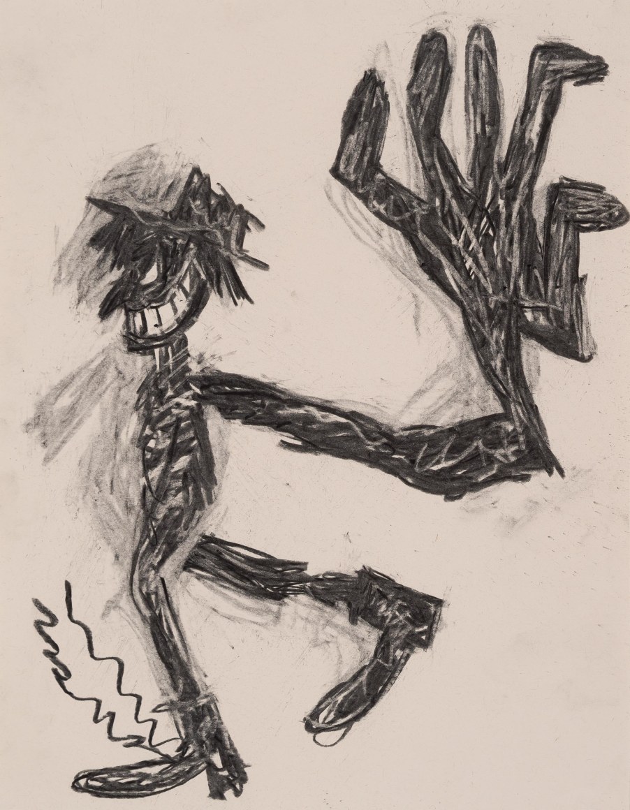 Charcoal on paper by Ricardo Gonzalez