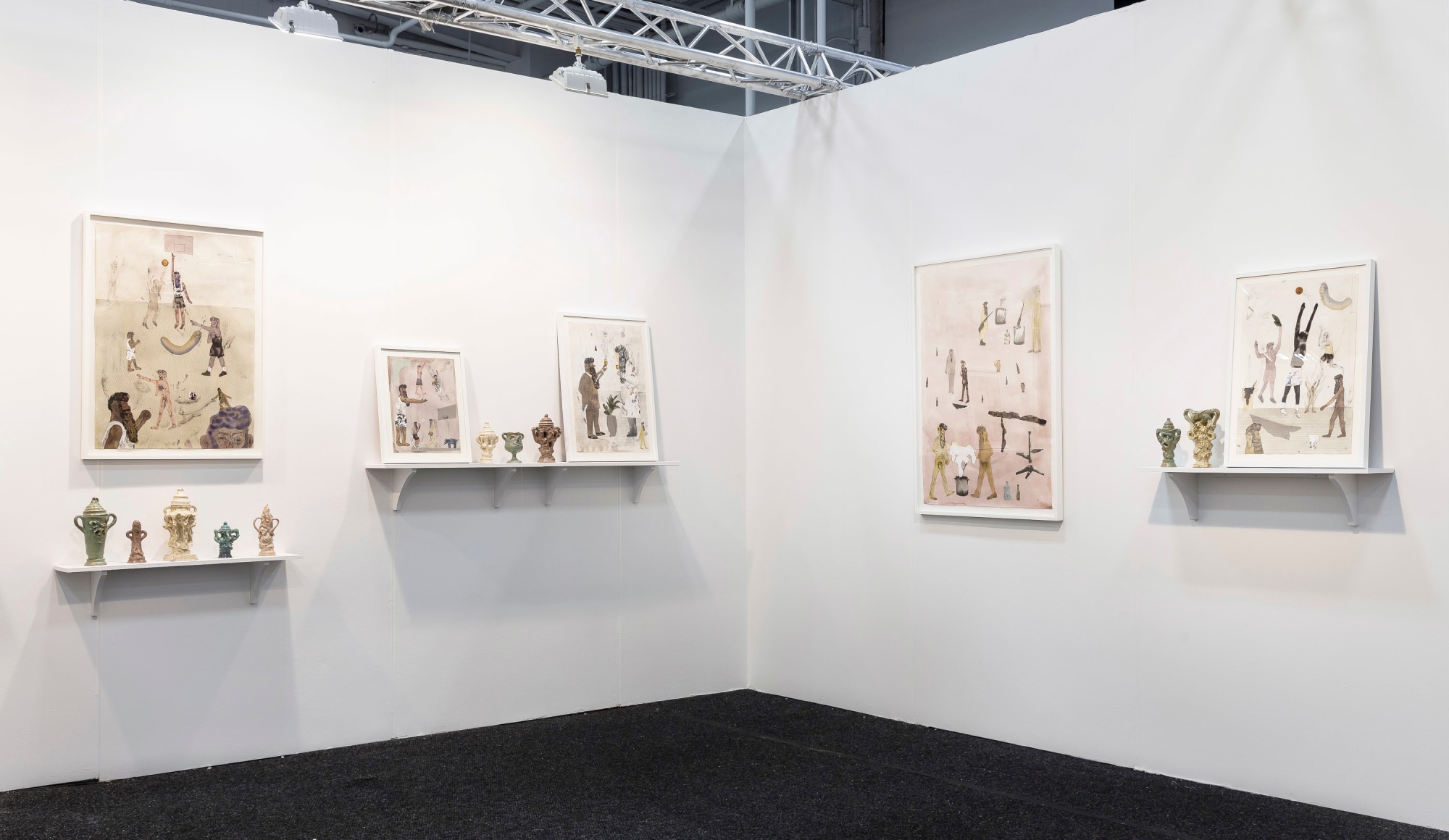 Installation of works by Gudmundur Thoroddsen