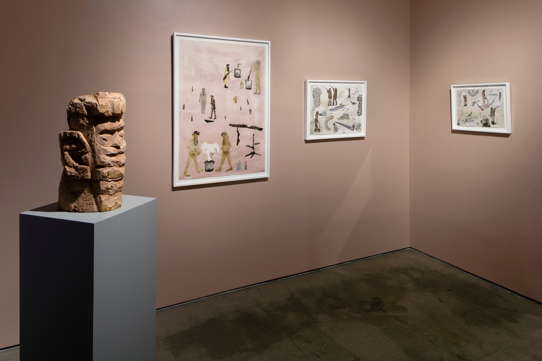 installation of works by Gudmundur Thoroddsen