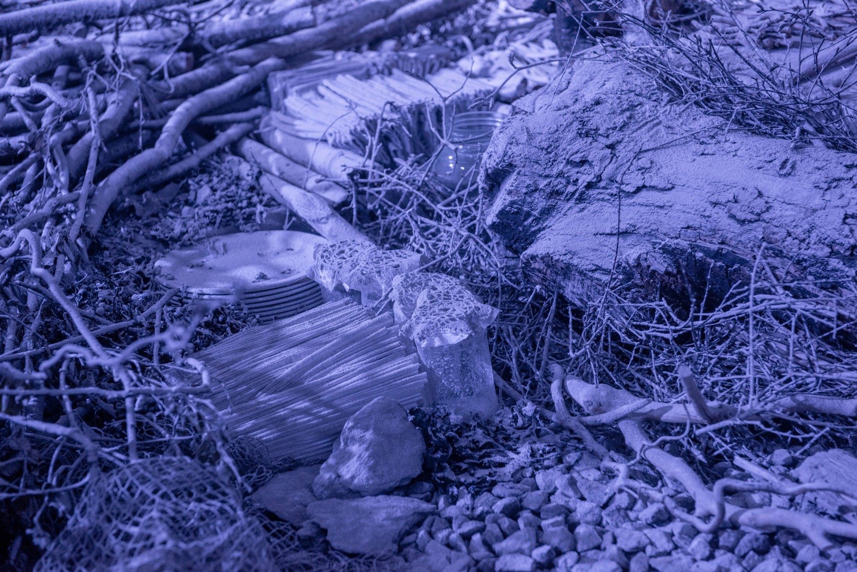 Site specific mixed media installation by Julie Schenkelberg