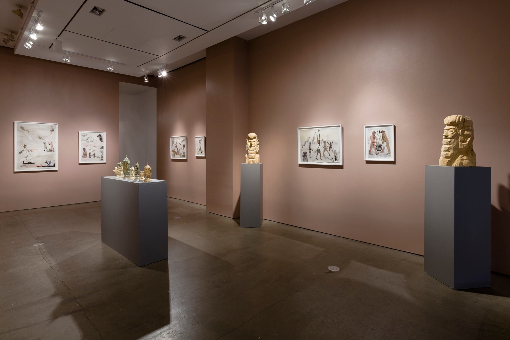 installation of works by Gudmundur Thoroddsen