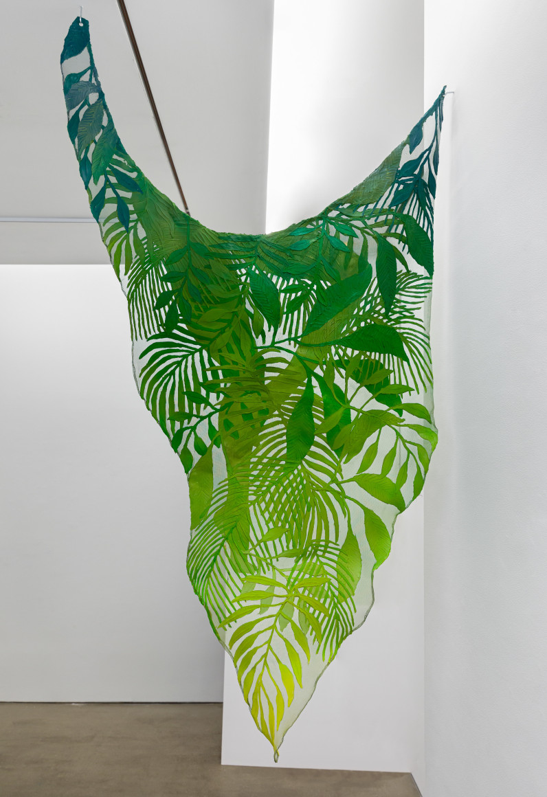 hanging wire mesh sculpture