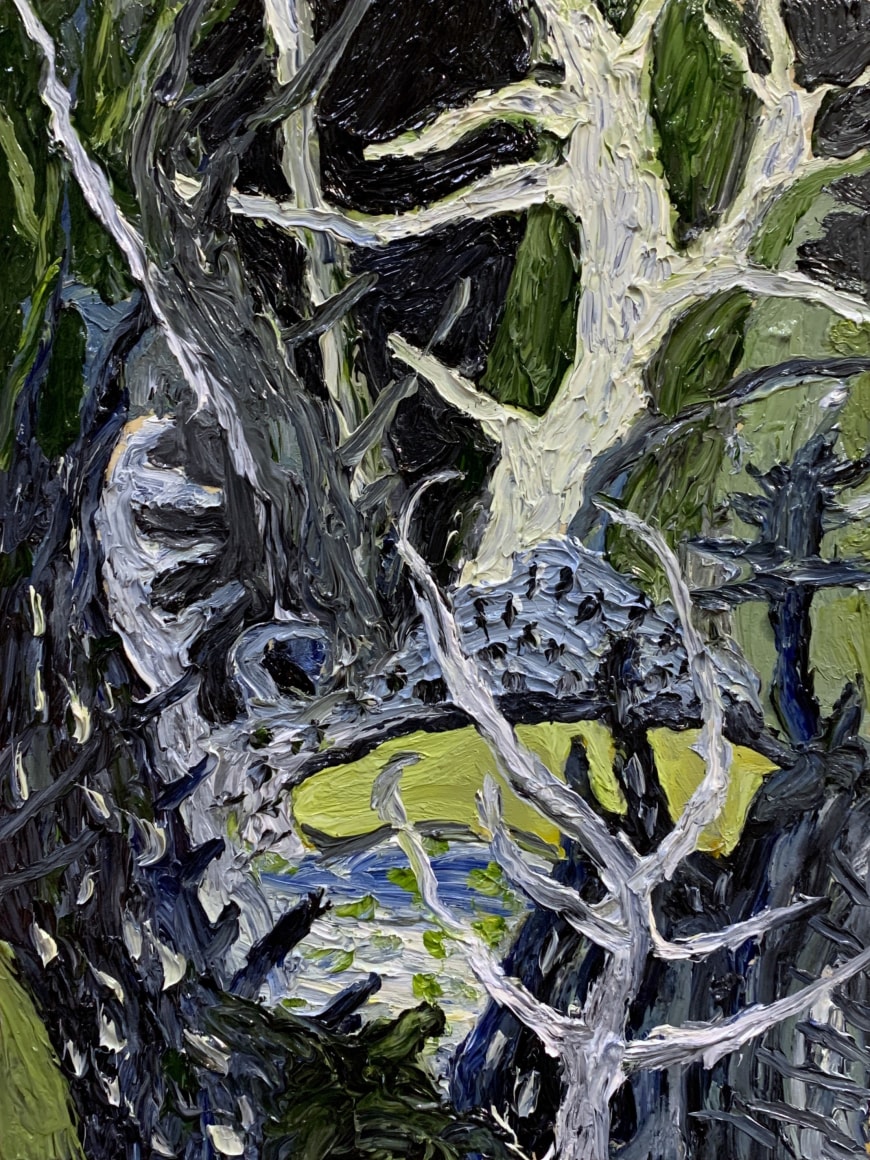 Painting by Mark Laver