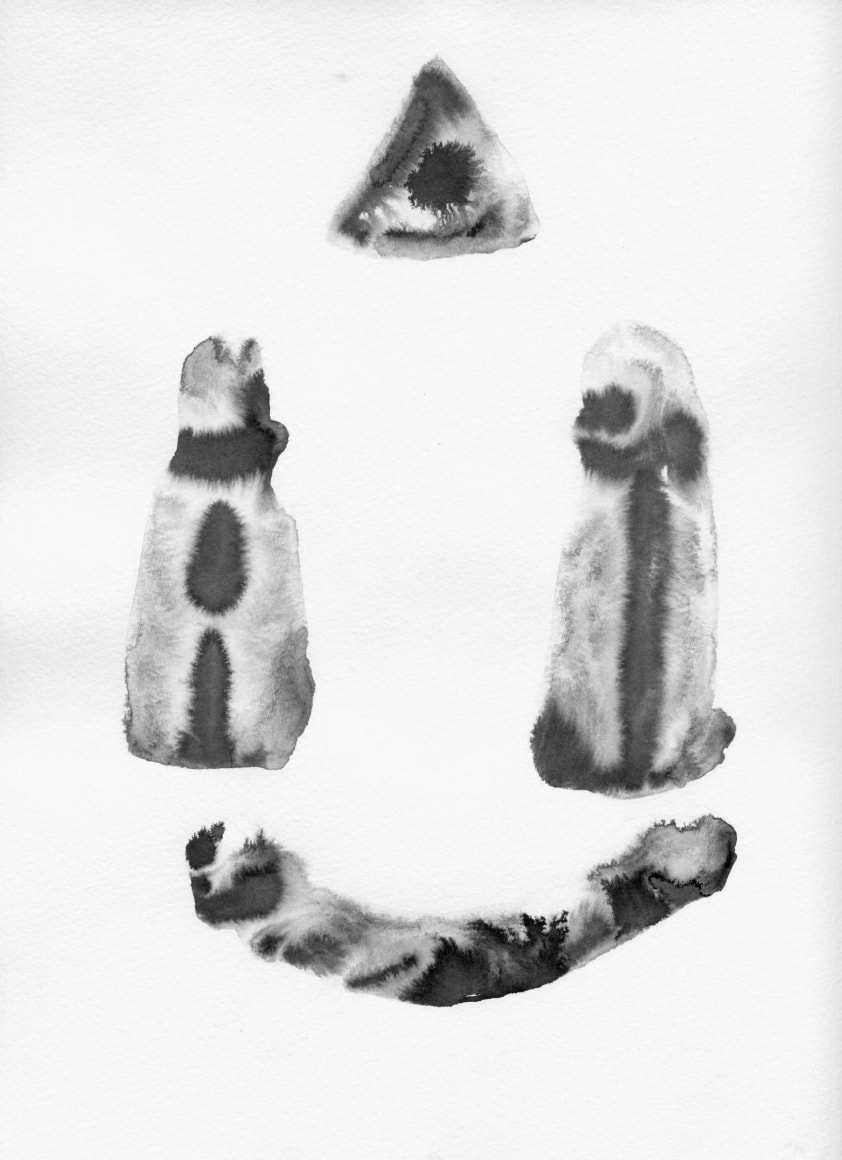 work on paper by Gudmundur Thoroddsen