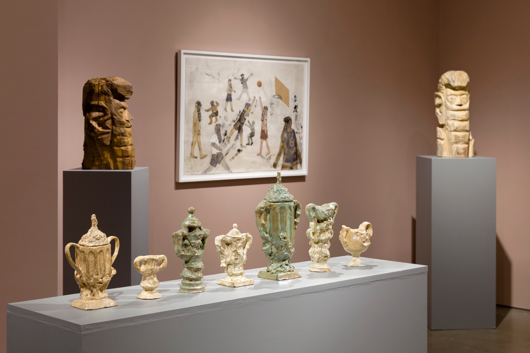 installation of works by Gudmundur Thoroddsen