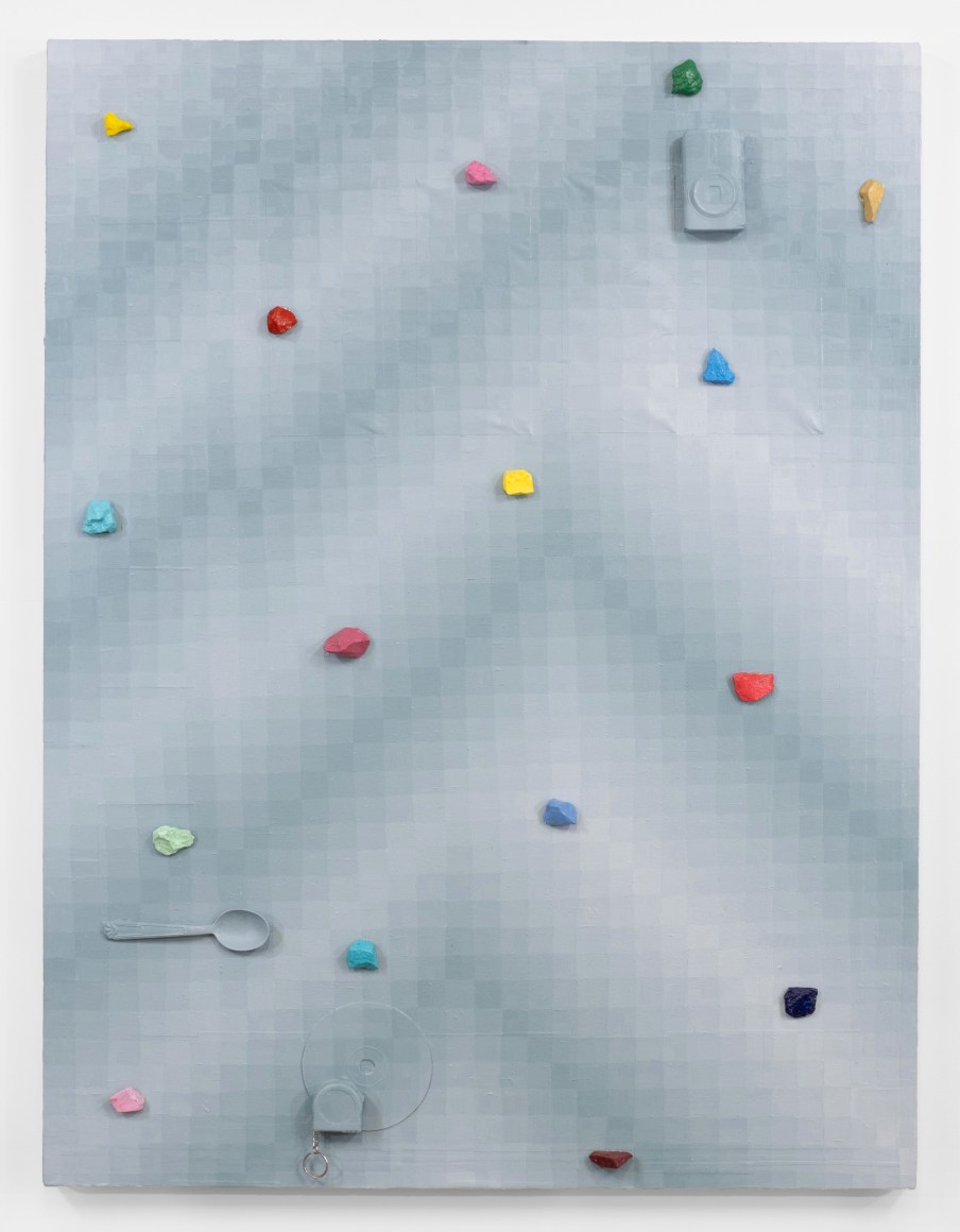 Painting on canvas by Todd Kelly