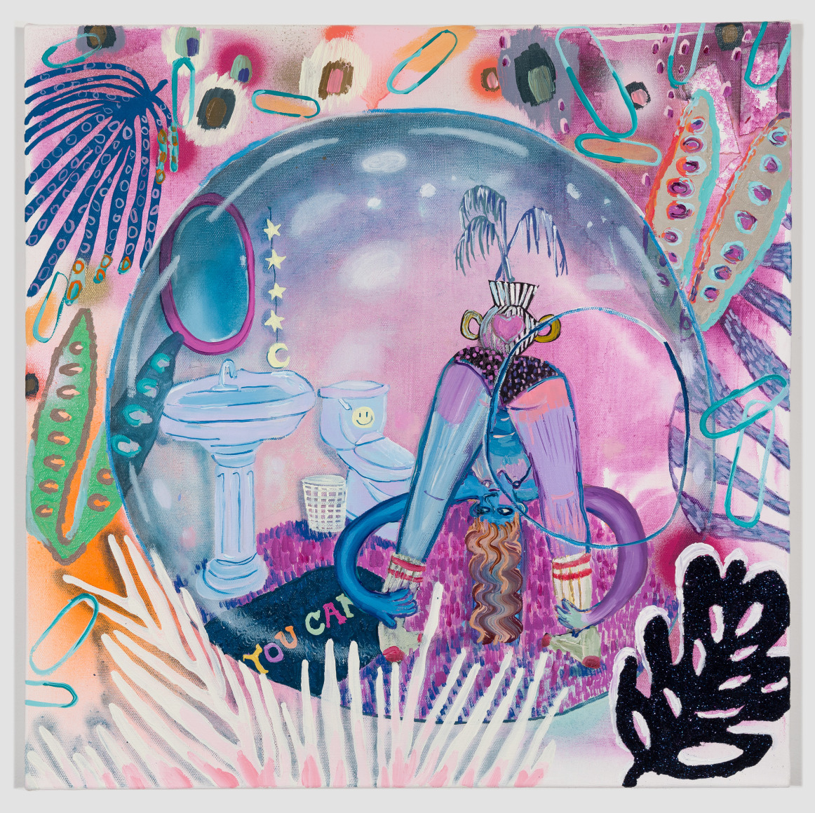 Painting on canvas by Melanie Daniel